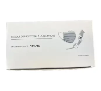 Boite de 50 Masques à usage unique