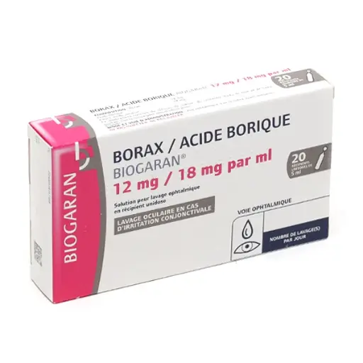 MED - Borax + Acide borique/Dacryosérum - Unidose 5mL